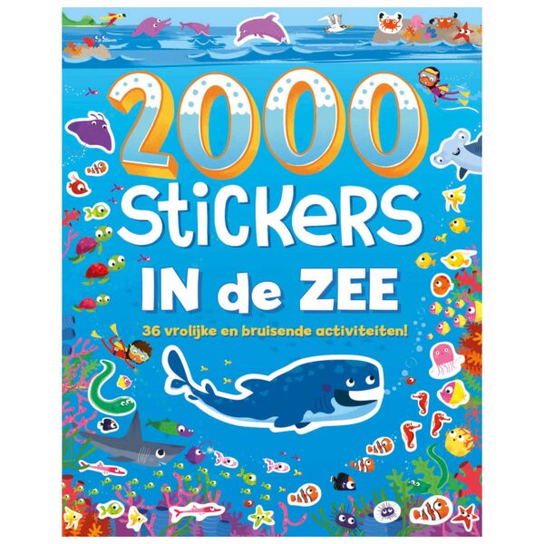 Stickerboek In de Zee, 2000 stickers