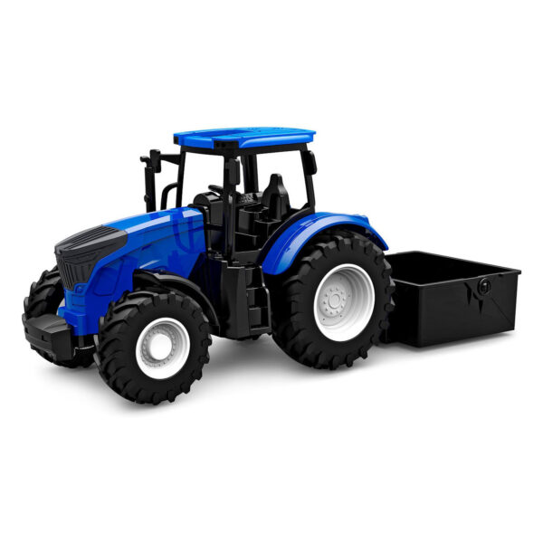 Kids Globe Tractor met Kiepbak - Blauw