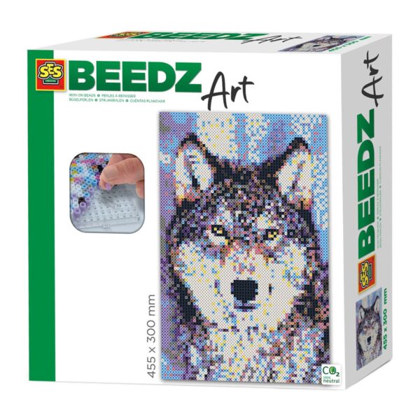 SES Beedz Art - Wolf