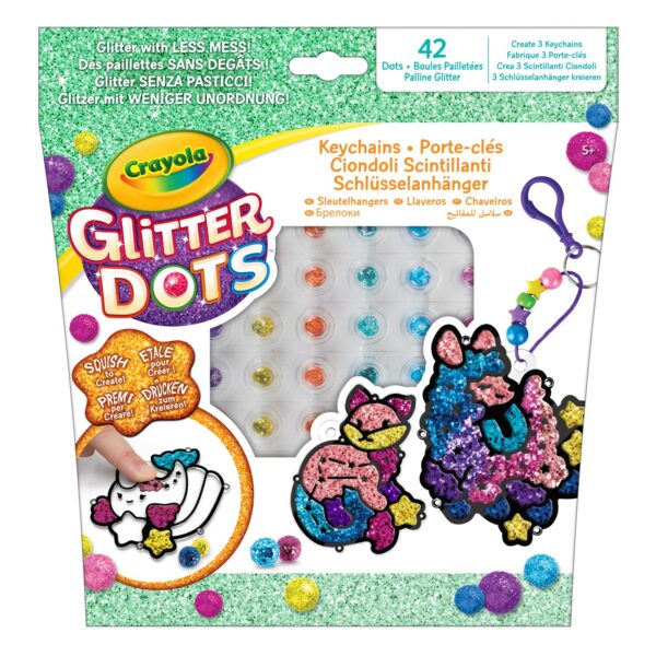 Crayola Glitter Dots Sleutelhanger