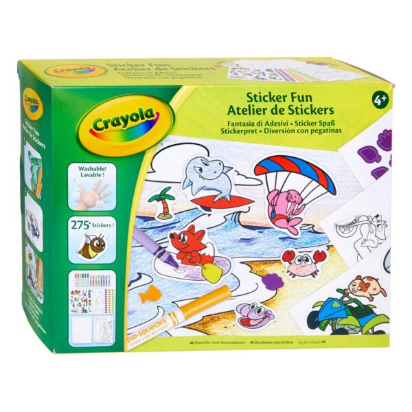 Crayola Sticker Fun Atelier Set