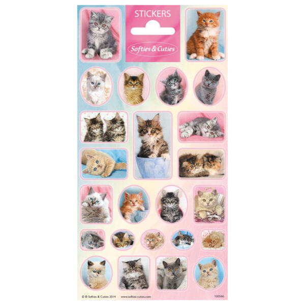 Stickervel Cutie Kittens