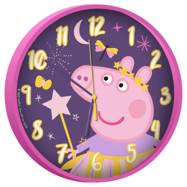 Wandklok Peppa Pig