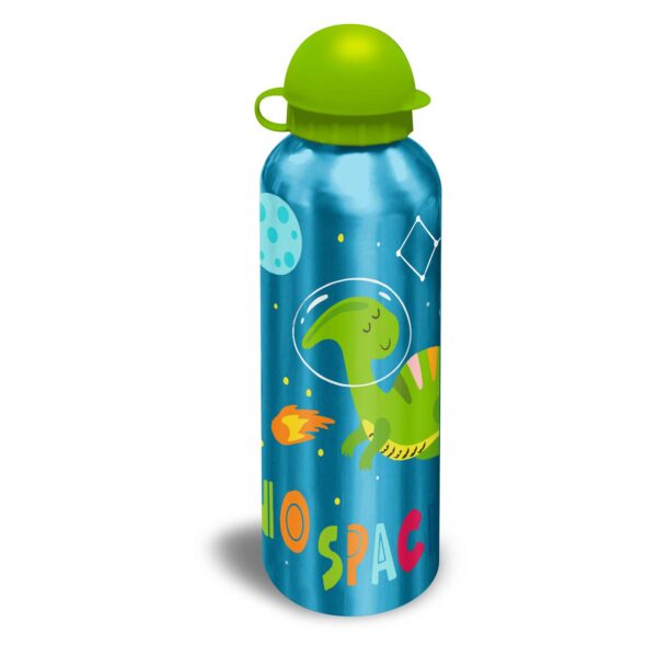 Dino in Space Aluminium Drinkfles, 500ml.