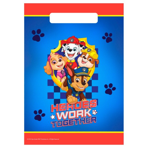 Uitdeelzakjes PAW Patrol, 8st.