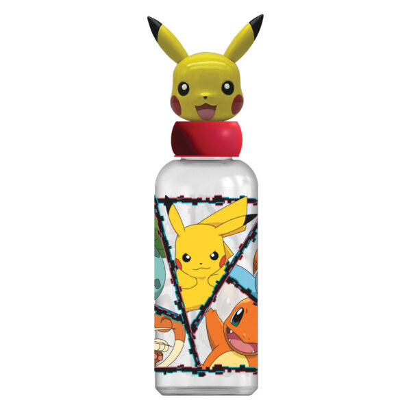 Drinkfles 3D Waterfles Pokemon, 560ml