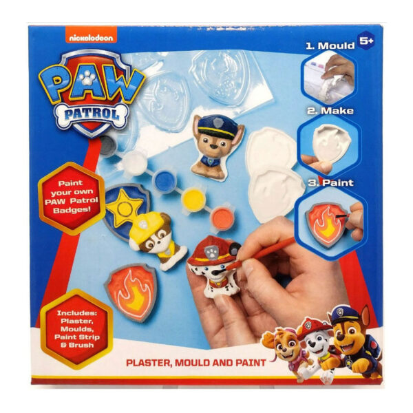 Gips Gieten & Schilderen PAW Patrol - Blauw