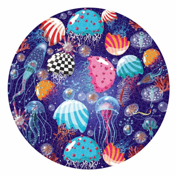 Ronde Puzzel Jellyfish, 1000st.