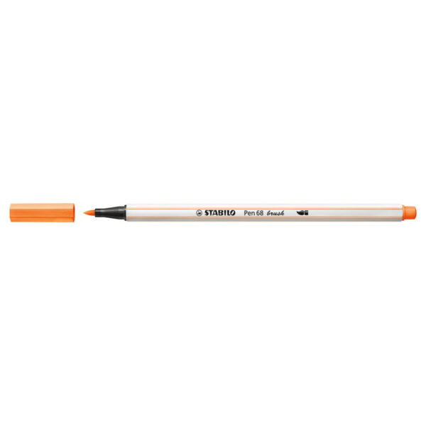 STABILO Pen 68 Brush 054 - Fluorescerend Oranje