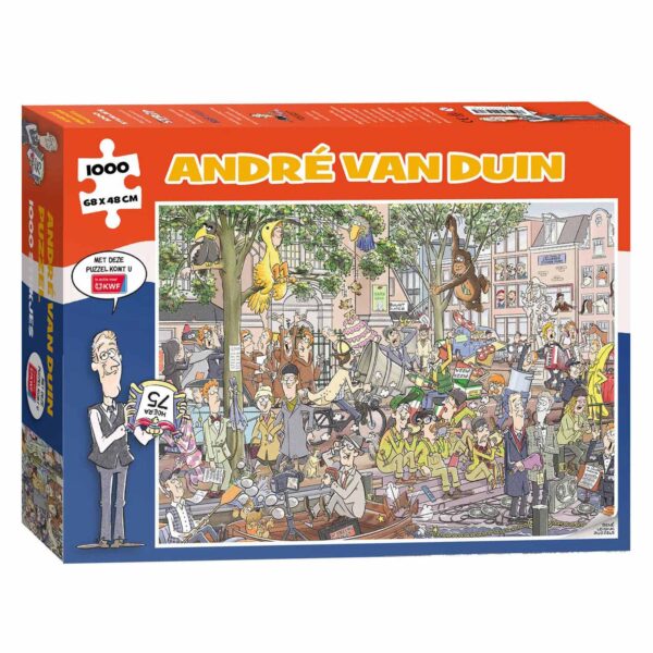 Legpuzzel Andre van Duin 75 Jaar, 1000st.