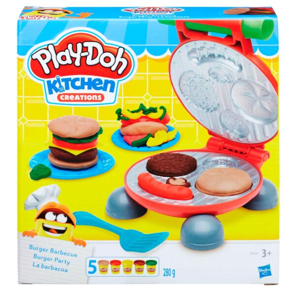 Play-Doh Burger Barbecue