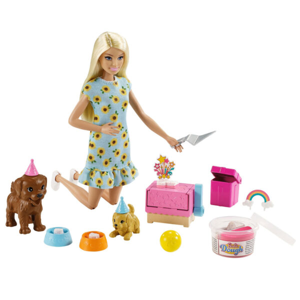 Barbie Puppy Feestje - Blond