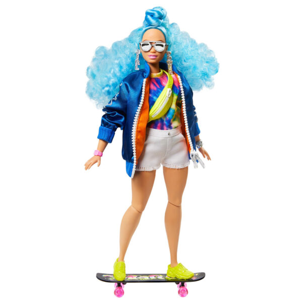 Barbie Extra Pop - Blue Afro Hair