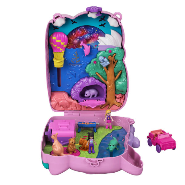 Polly Pocket Large Wearable Compact - Koala tasje