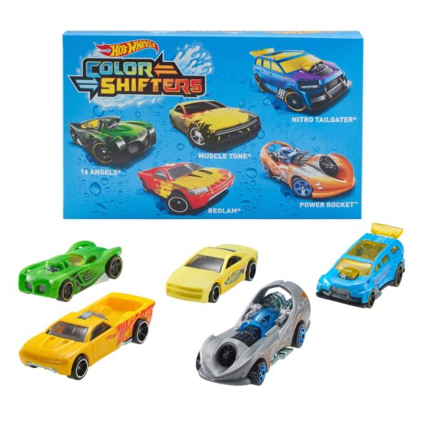 Hot Wheels Color Shifters, 5st.