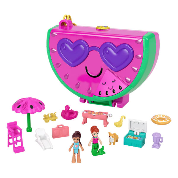 Polly Pocket Watermelon Pool Party Compact