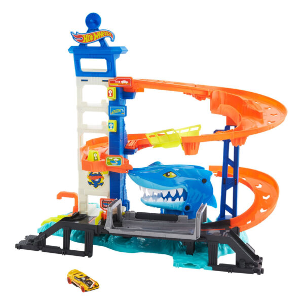 Hot Wheels City Shark Strike Rescue Racebaan