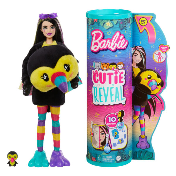 Barbie Cutie Reveal Jungle - Toekan