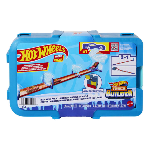 Hot Wheels Track Builder IJzige Crashset