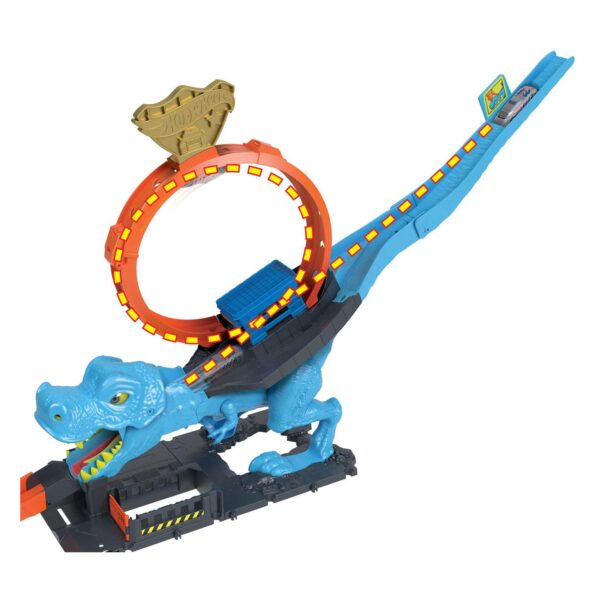 Hot Wheels City T-Rex Chomp Down Racebaan