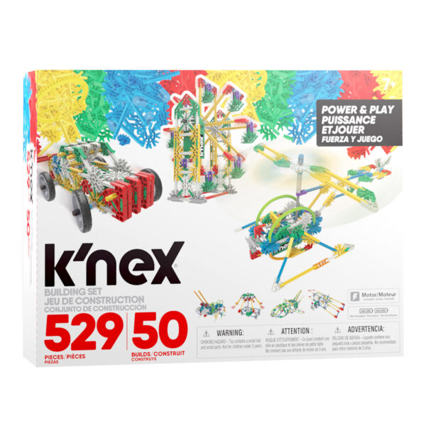 K'Nex Bouwset Motorized 50 Modellen, 529dlg.