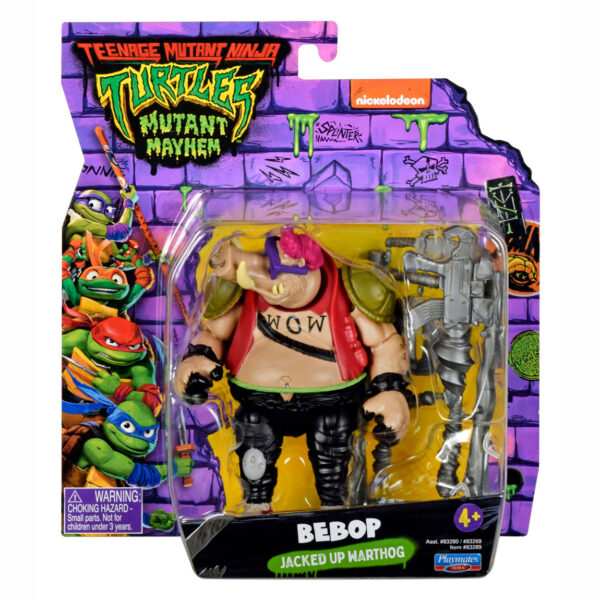 Teenage Mutant Ninja Turtles  Speelfiguur - Bebop Jacked Up