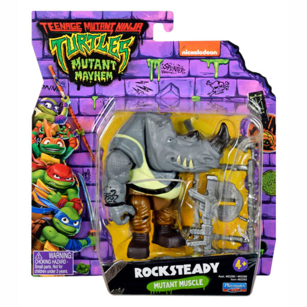 Teenage Mutant Ninja Turtles  Speelfiguur - Rocksteady Mutan