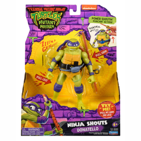 Teenage Mutant Ninja Turtles Ninja Shouts Speelfiguur - Dona