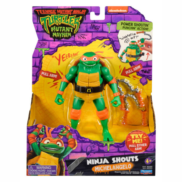 Teenage Mutant Ninja Turtles Ninja Shouts Speelfiguur - Mich