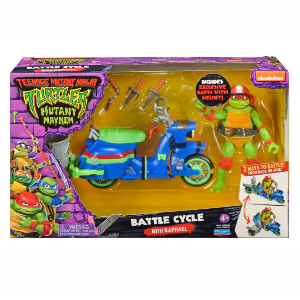 Teenage Mutant Ninja Turtles Battle Cycle Scooter met Raphae