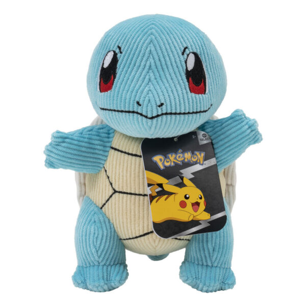 Pokemon Pluchen Corduroy Knuffel - Squirtle, 20cm