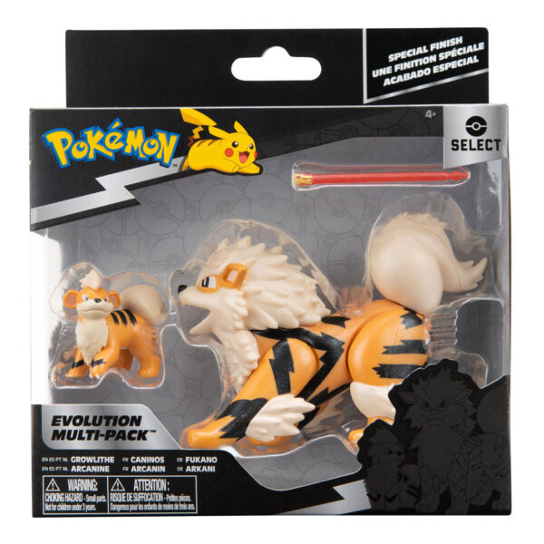 Pokemon Evolution Multipack Speelfiguren - Growlithe & Arcan