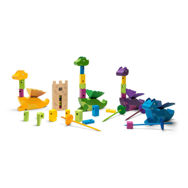 BS Toys Draak Steken - Stapelspel