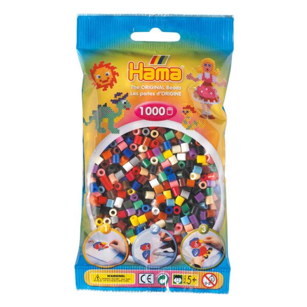 Hama Strijkkralenmix 3, 1000st.