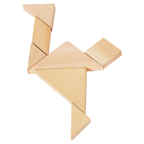 Goki Houten Tangram Puzzel