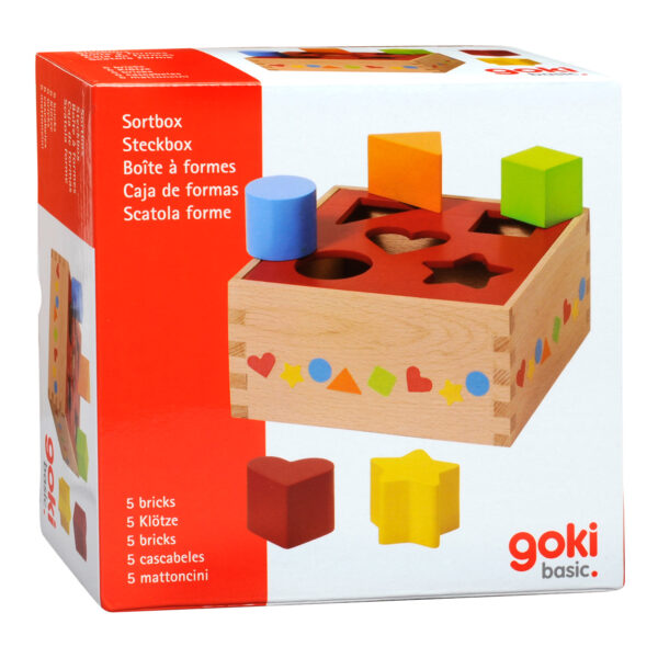 Goki Houten Sorteerbox Basis