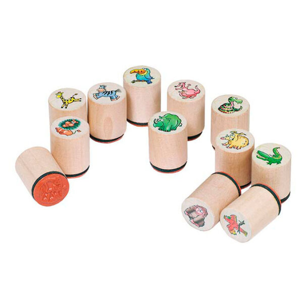 Goki Houten Stempel Dier, 1st.