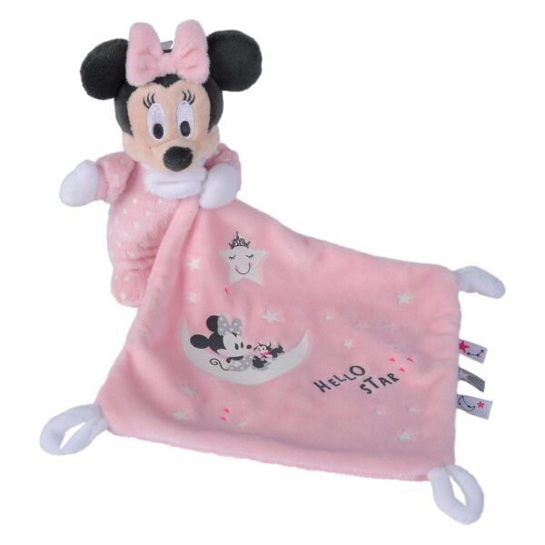 Disney Minnie Glow in the Dark Doudou Starry Knuffeldoek