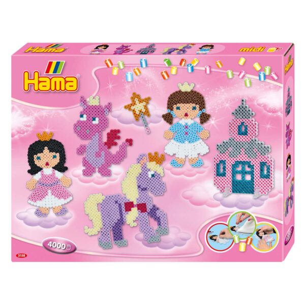 Hama Strijkkralenset - Fantasy Fun, 4000st.