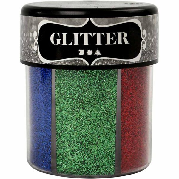 Glitter Kleur, 6x13gr