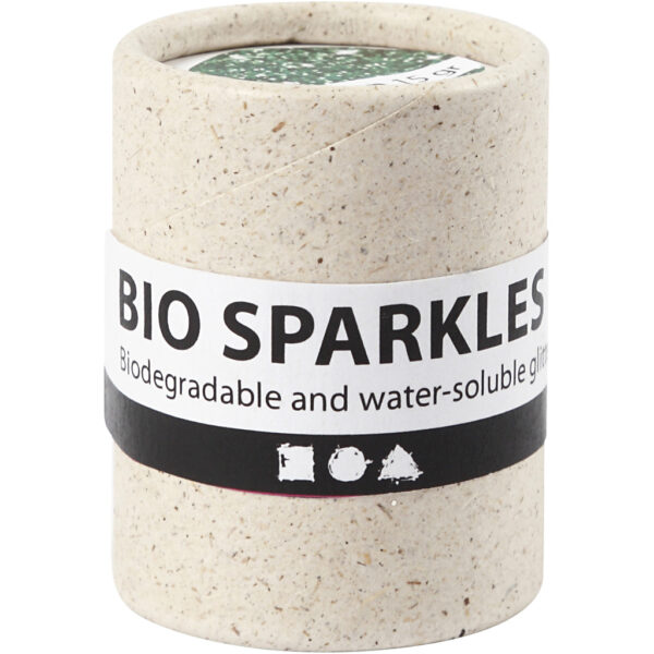 Bio Glitter Groen, 10gr