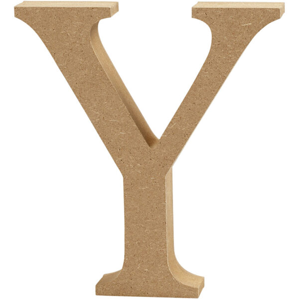 Letter Y MDF 8cm, 1st.