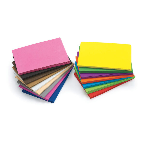 Colorations - Foam Papier Super Pack, 100 Vellen (16 Kleuren