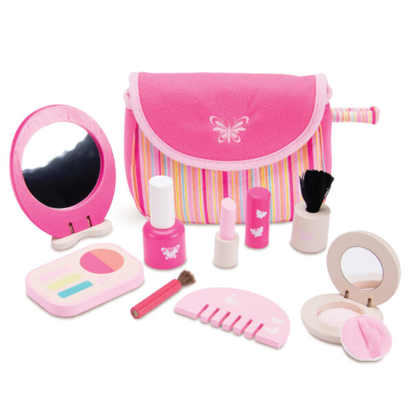 Houten Make-up Set Roze