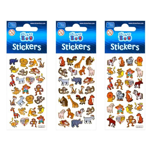 Stickervel Dieren