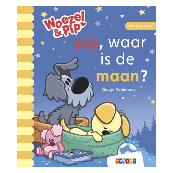 Kleuterlezen - Woezel & Pip - pip, waar is de maan?