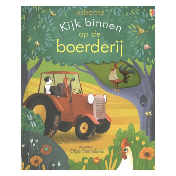 Kijk binnen op de Boerderij