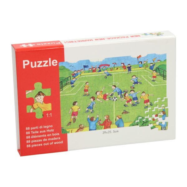 Houten Legpuzzel Voetbal, 88st.