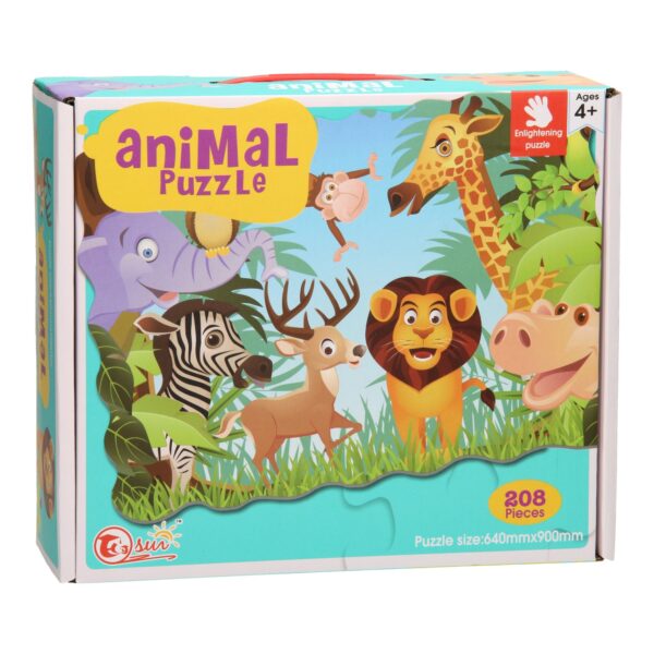 Vrolijke Dieren Legpuzzel XL, 208st.