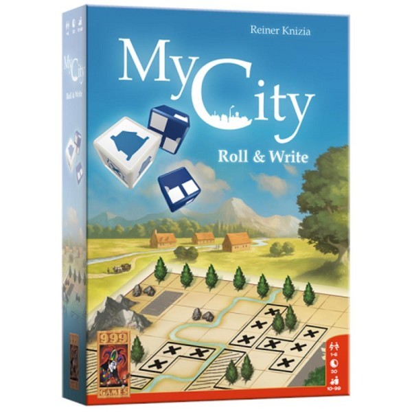 999 Games My City Roll & Write